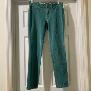 Pilcro Teal Straight Leg Jeans